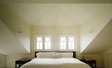 Wall Sconces in bedroom of private residence