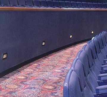 Step and Aisle lighting in Casino theatre