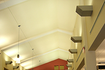 Custom Wall Sconce Lighting Fixtures in county library