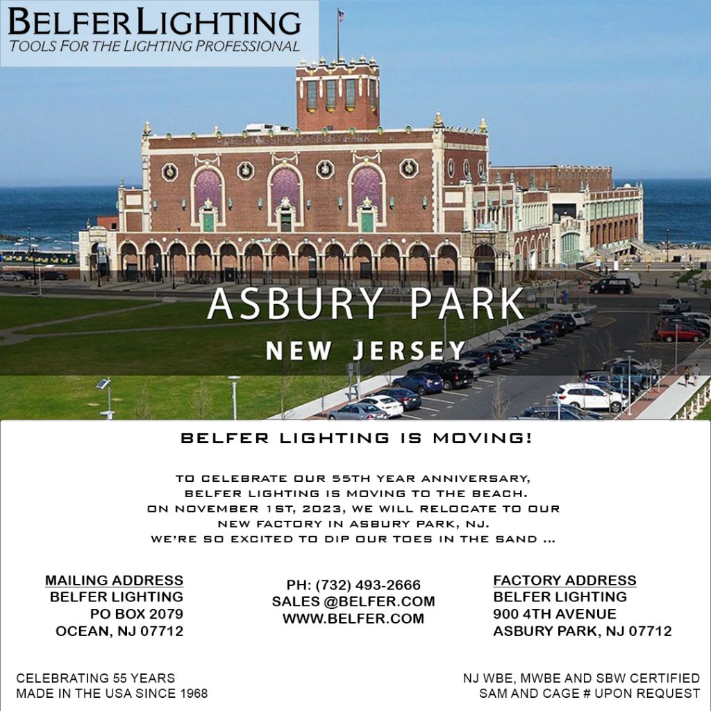 Belfer Moving to Asbury Park - new address